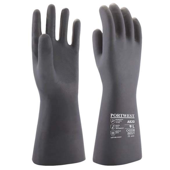 Neoprene Chemical Gauntlet