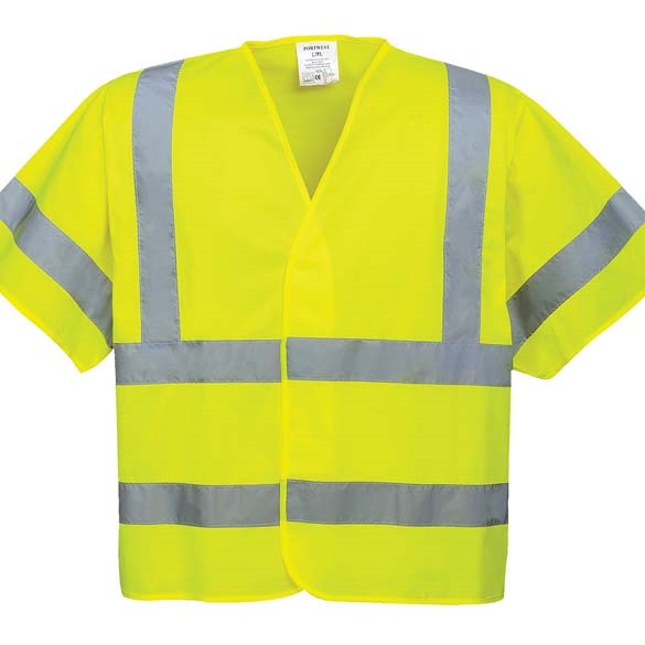 Hi-Vis Short Sleeve Vest