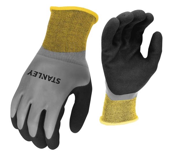 Stanley waterproof gripper gloves